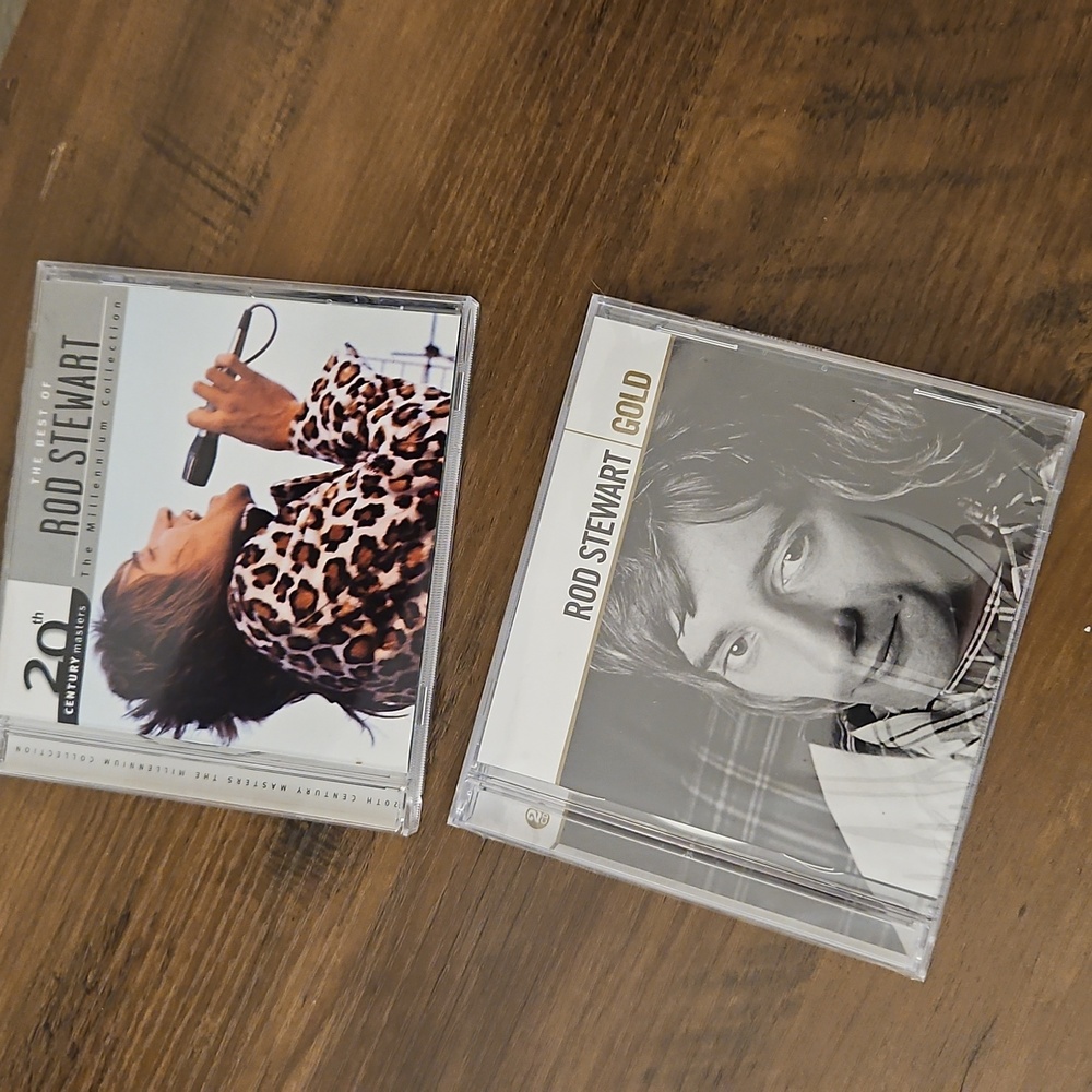 Rod Stewart CD Set with Iconic Hits